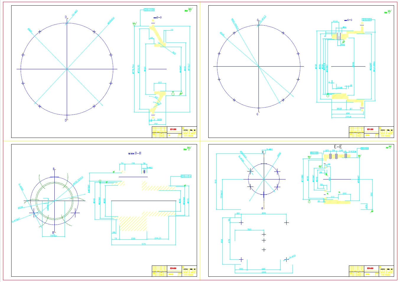 渐开线行星齿轮减速器+CAD+说明书