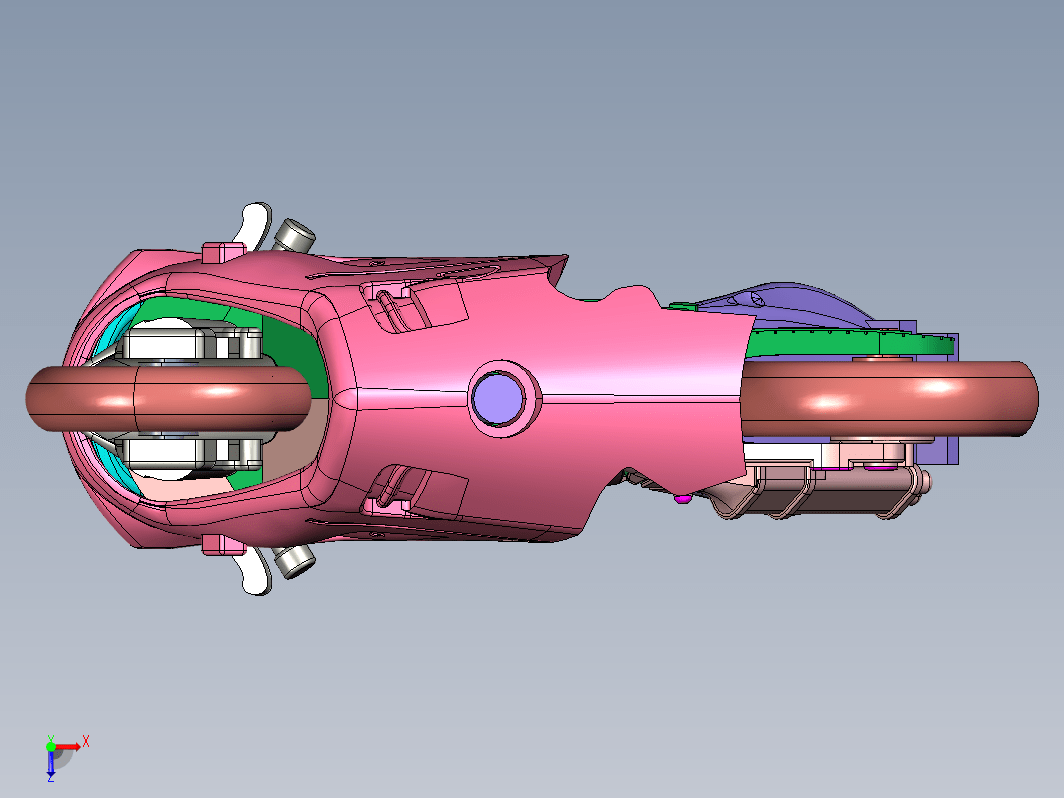 摩托车 3D模型