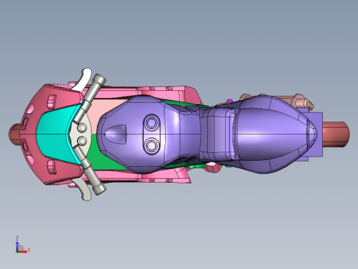 摩托车 3D模型缩略图