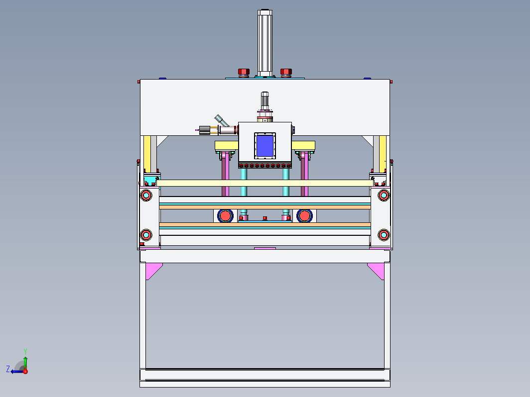 发泡成型机结构