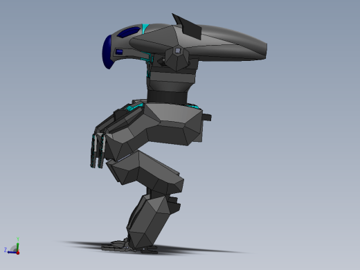 War Robots Raven 突击型机甲简易