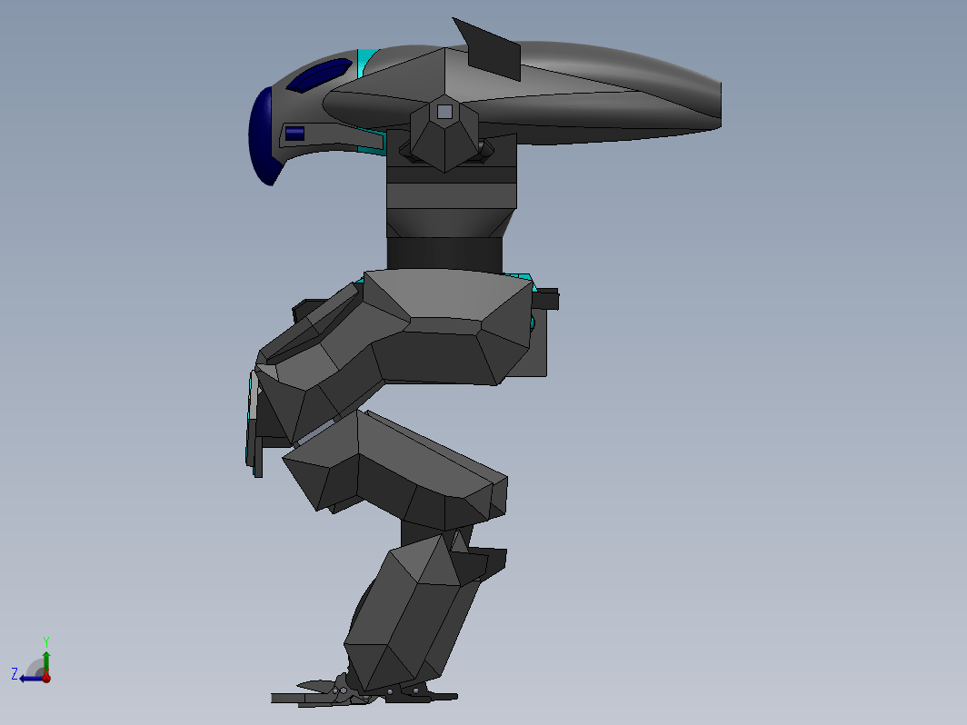 War Robots Raven 突击型机甲简易