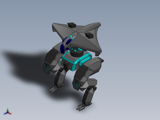 War Robots Raven 突击型机甲简易缩略图