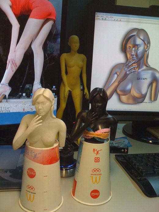 人体 模特 3D 美女 3D打印缩略图