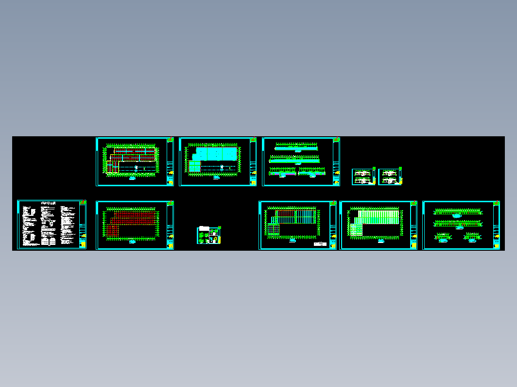 某公司12#厂房工程CAD