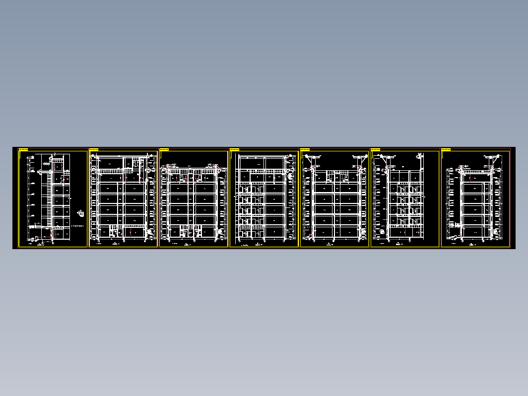 六层宿舍全套施工图