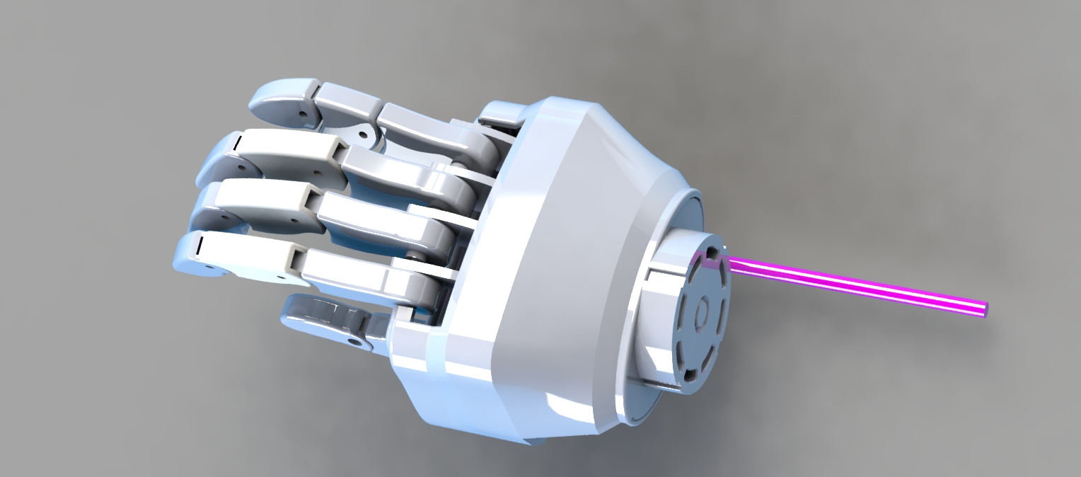 Prosthetic仿生假手掌结构