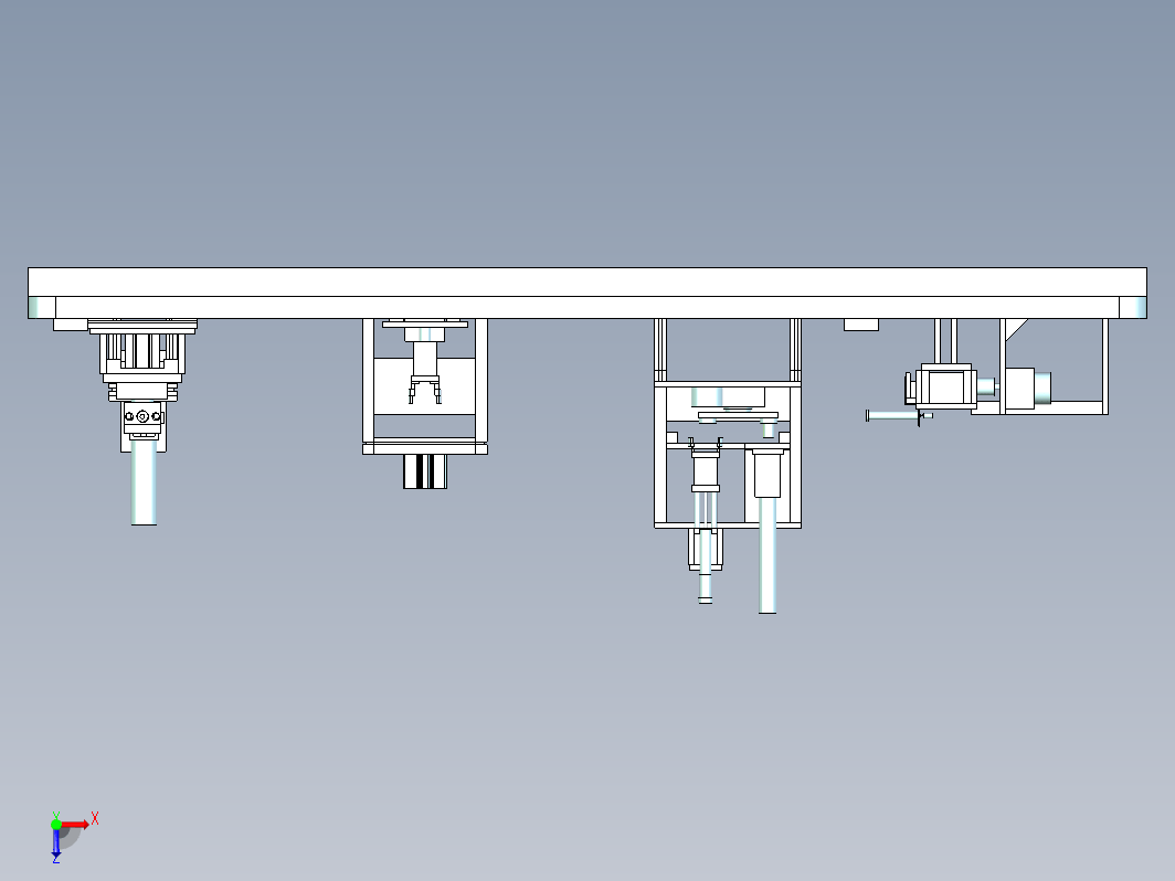 一整条产线的3D建模