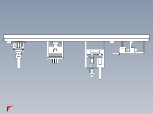 一整条产线的3D建模缩略图
