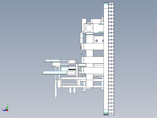 一整条产线的3D建模缩略图
