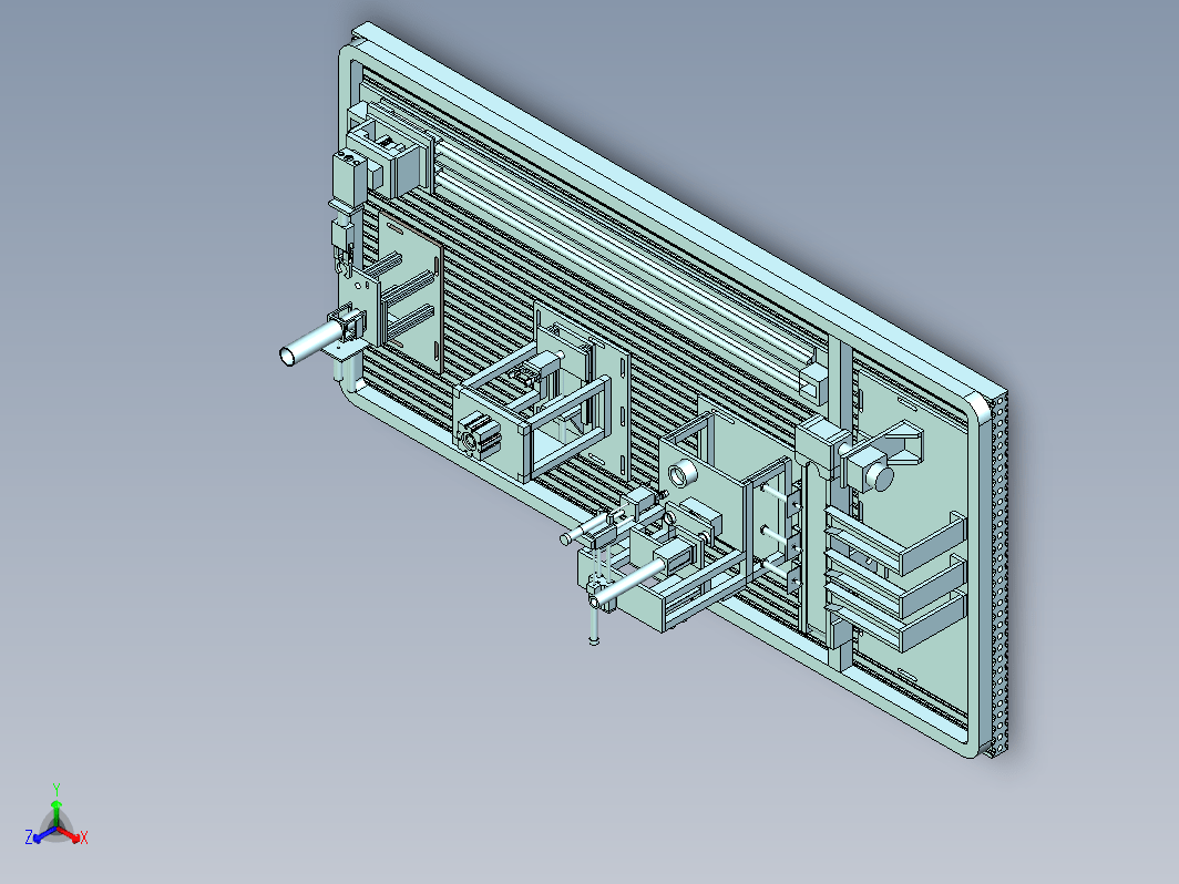 一整条产线的3D建模