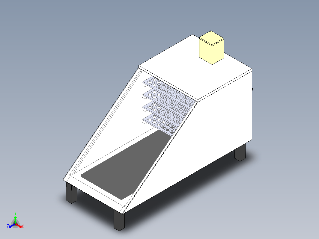 间接自然对流太阳能干燥机