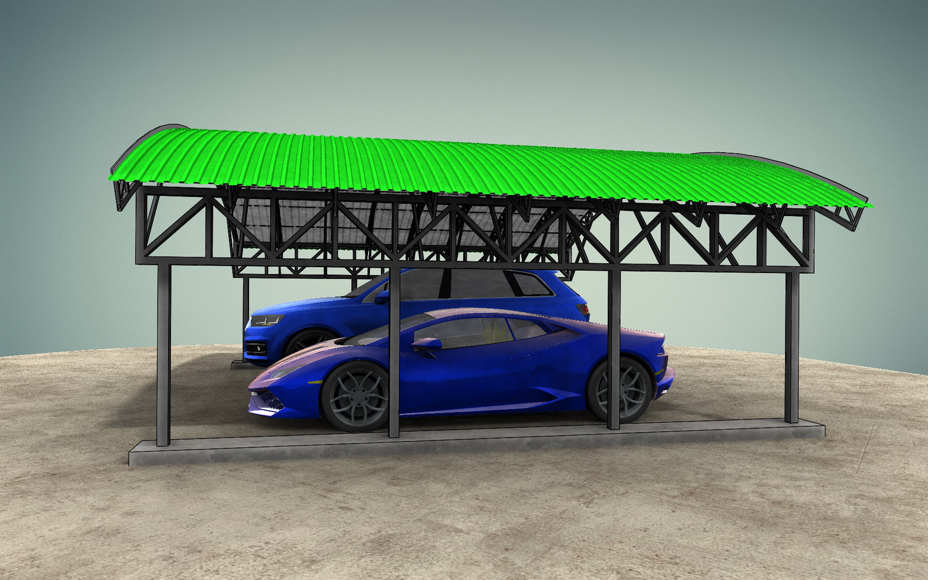 Carport mod停车棚