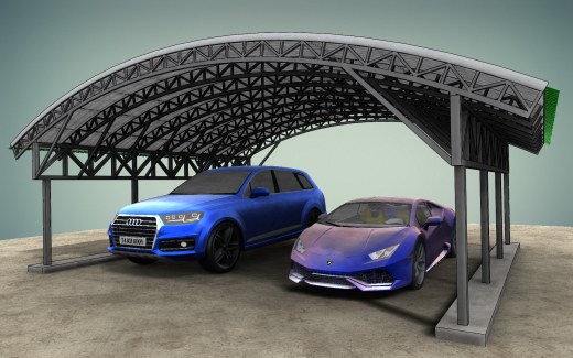 Carport mod停车棚