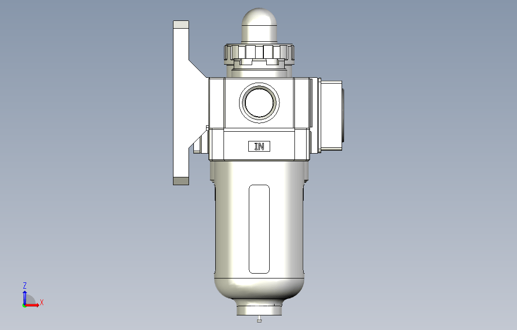 气源处理元件三点式组合3D-NC-200-01-BG系列