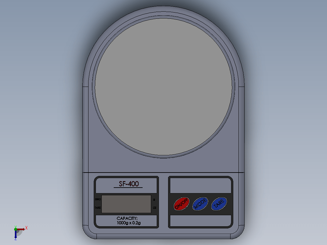 SF-400电子秤电子称外形造型