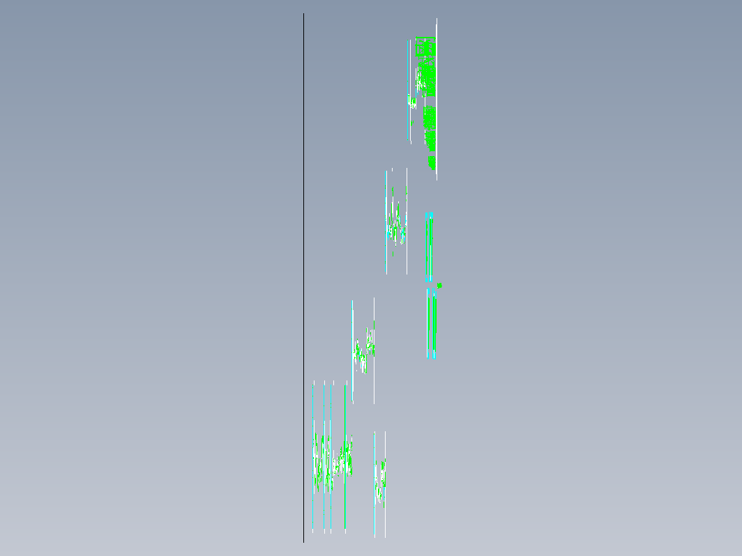 CAD制作的中国画