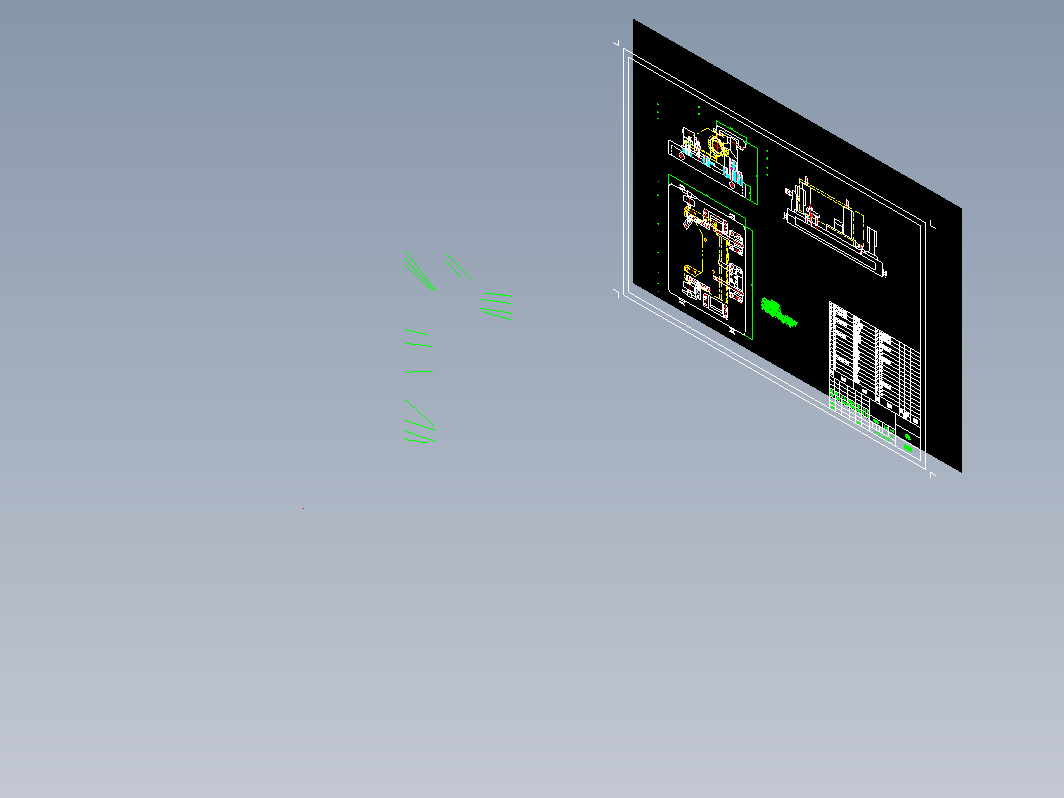 镗副导轨用镗床夹具设计CAD+说明书