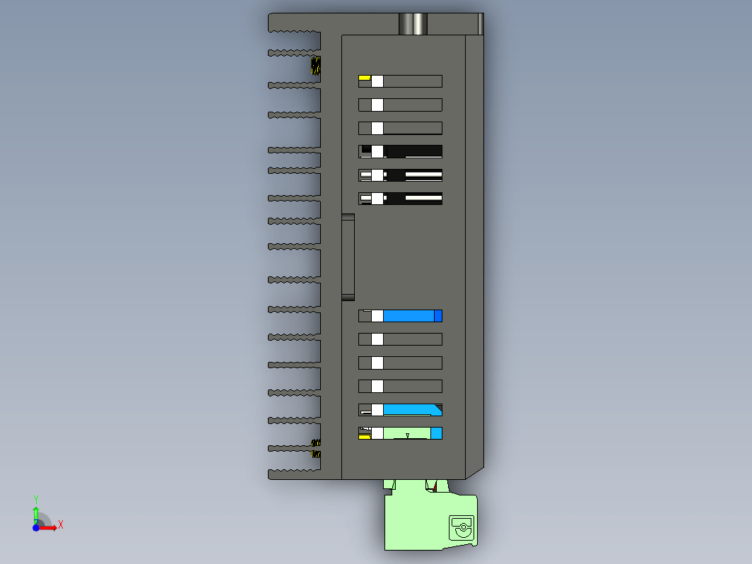 步进驱动器3D图2DM542