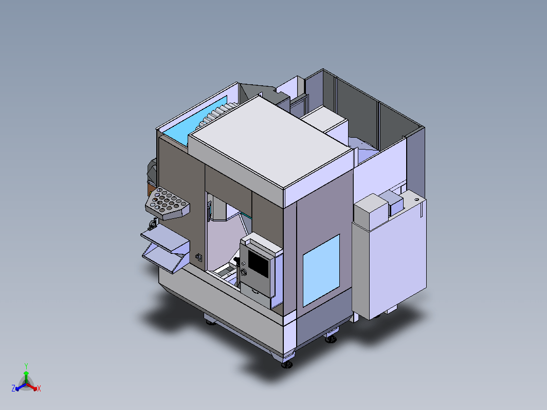 HASS UMC-500五轴加工中心