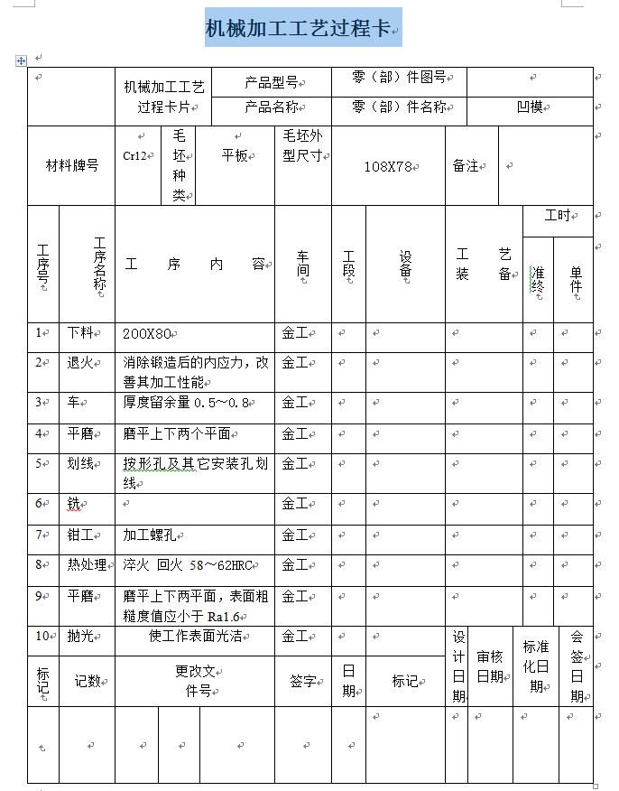 感温卡落料拉伸模和切边模设计【全套13张CAD图】