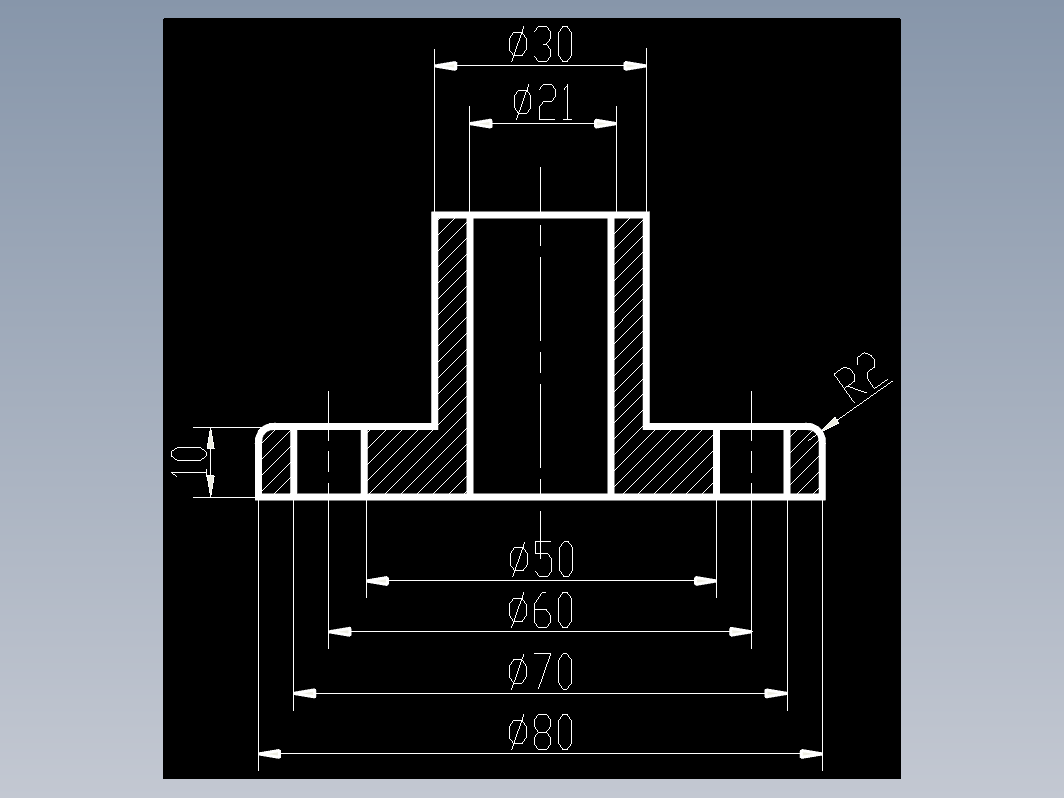 CAD机械零件图-7