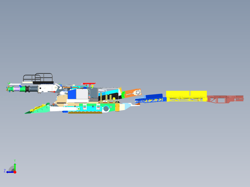 市政建设掘进机工业 