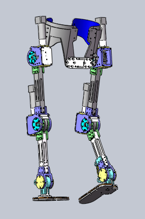 电机直驱全下肢外骨骼