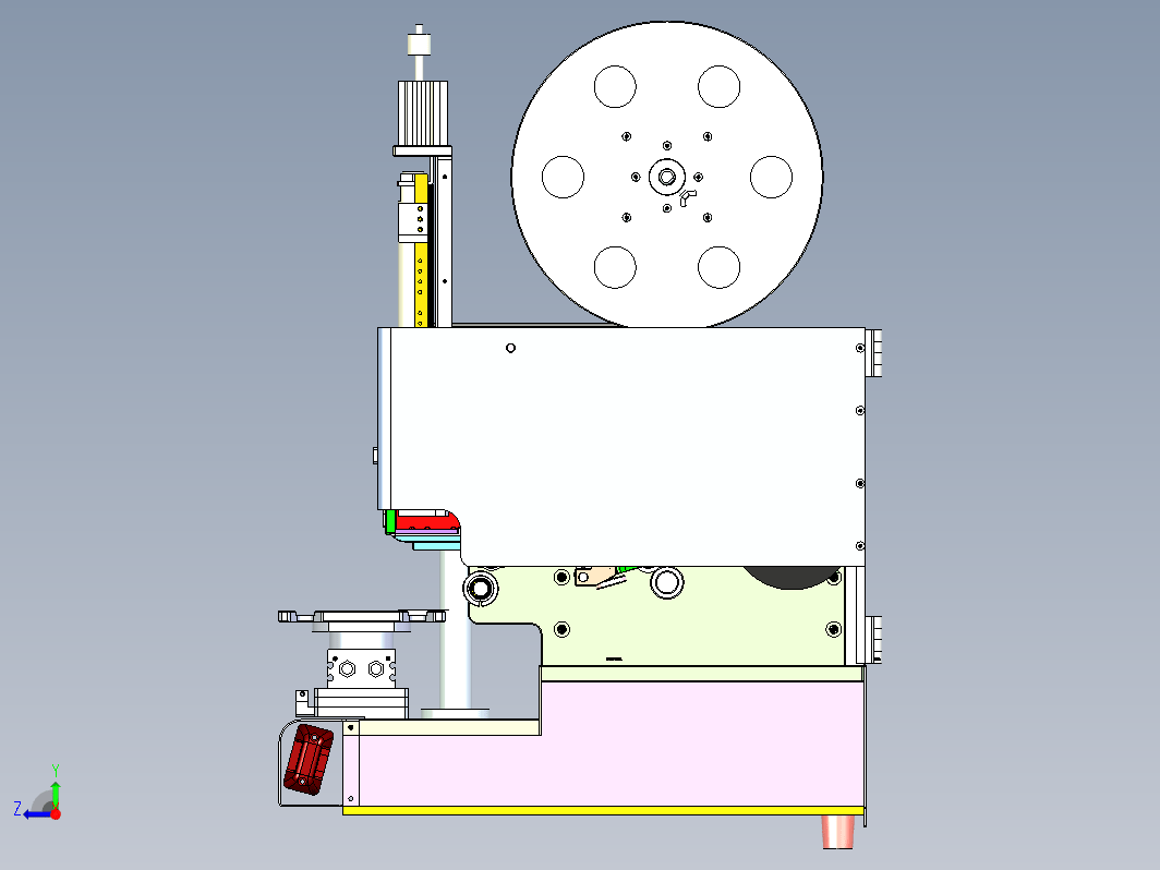 卷料膜全自动贴标机