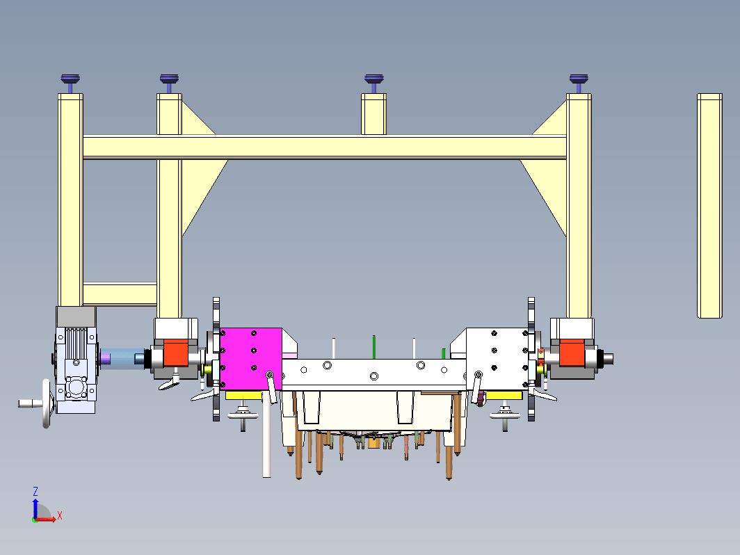 铸造模具翻板机