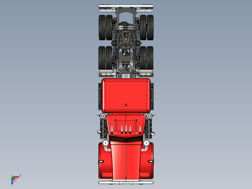 Tamiya King Hauler(田宫拖头)整车设计图纸缩略图