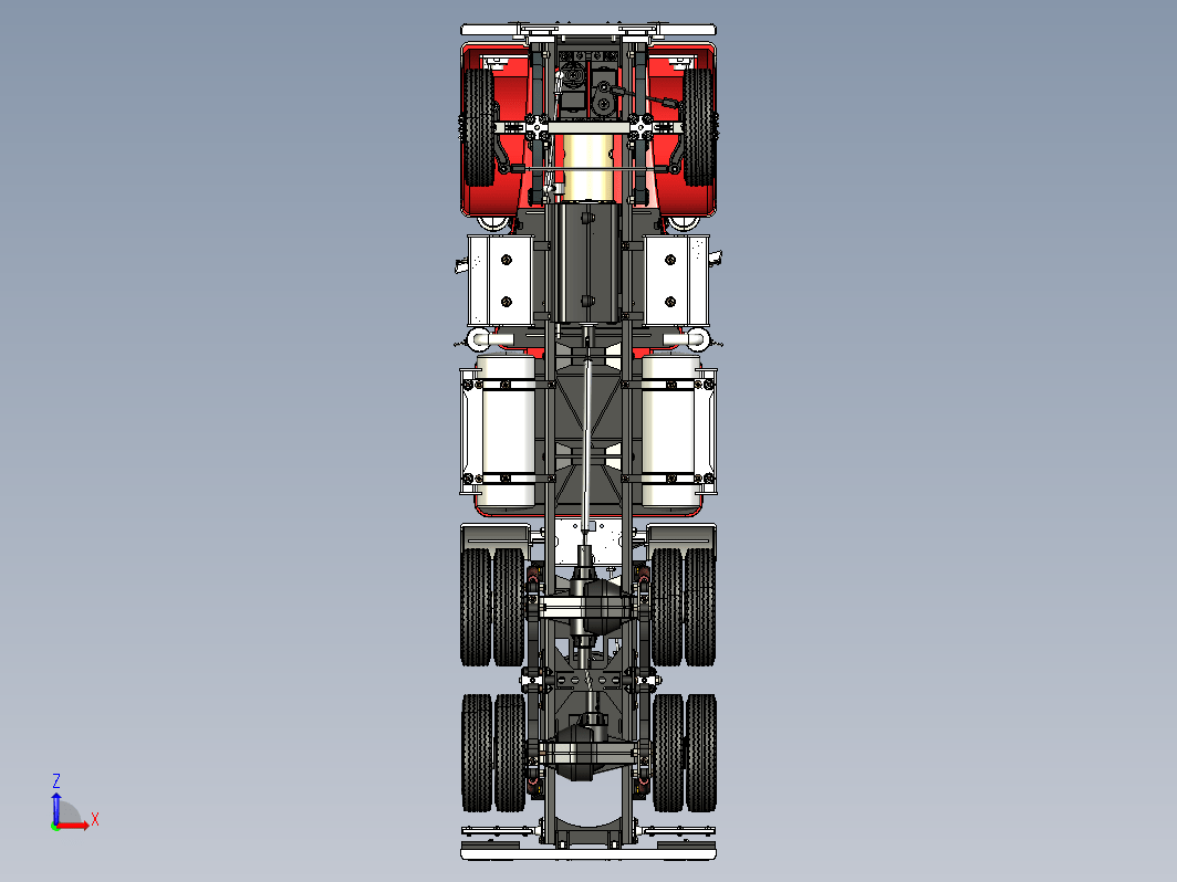 Tamiya King Hauler(田宫拖头)整车设计图纸