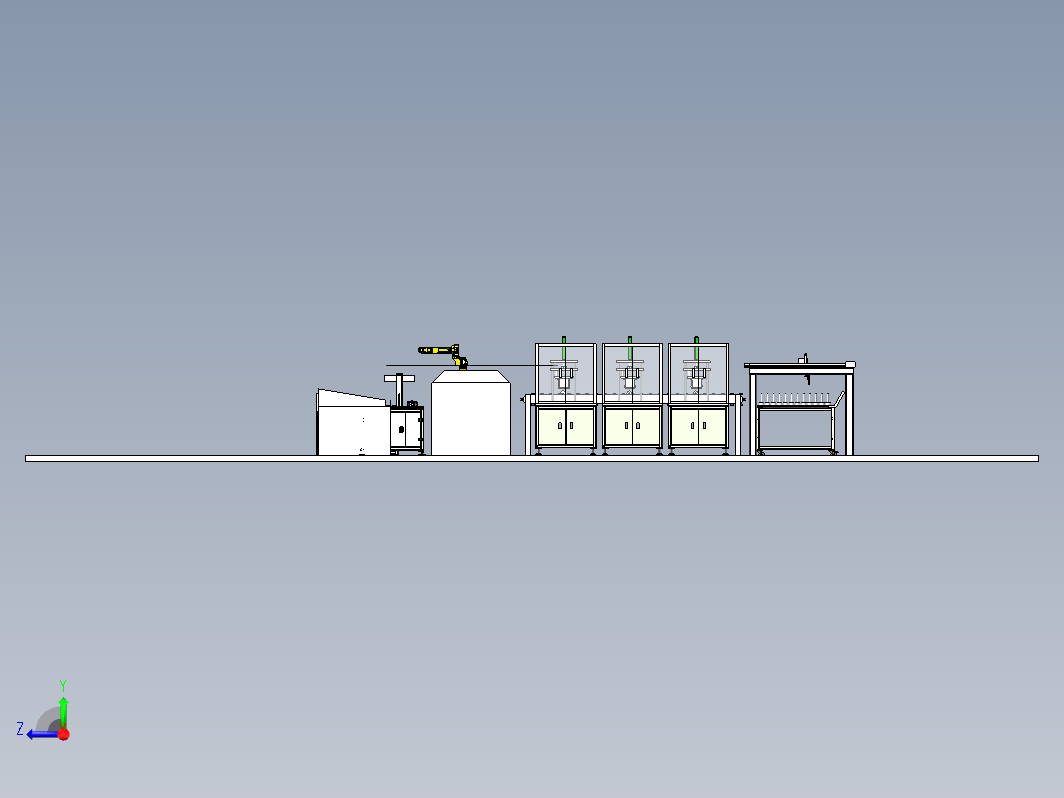 电机转子生产线