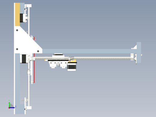 3D打印机Power stroke 3d printer v18 STP缩略图