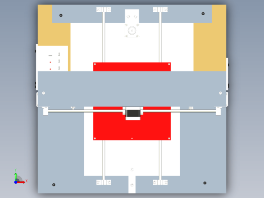 3D打印机Power stroke 3d printer v18 STP缩略图