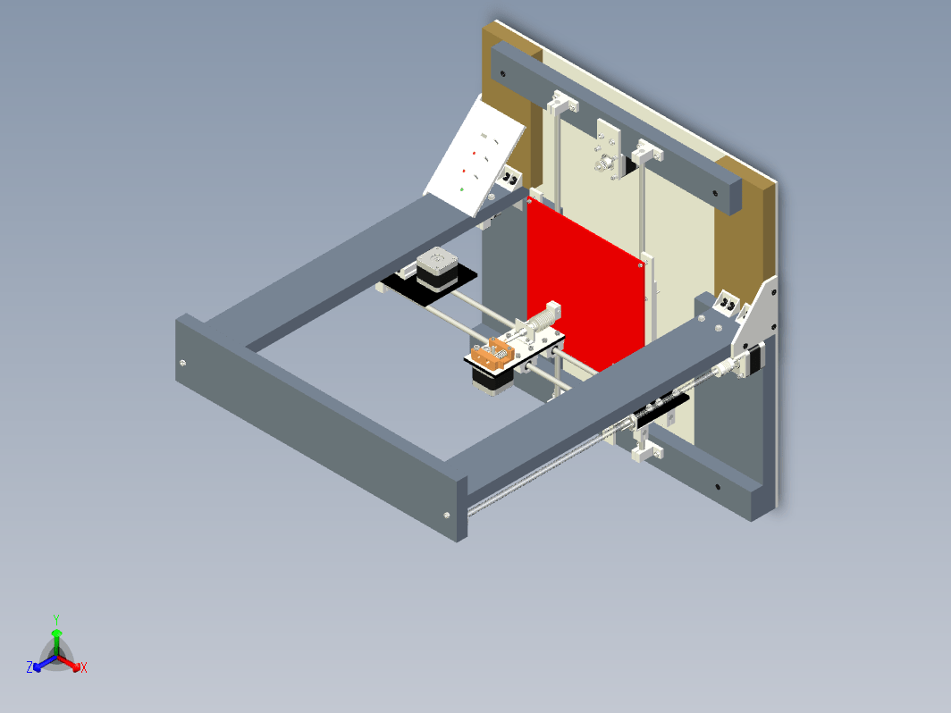 3D打印机Power stroke 3d printer v18 STP