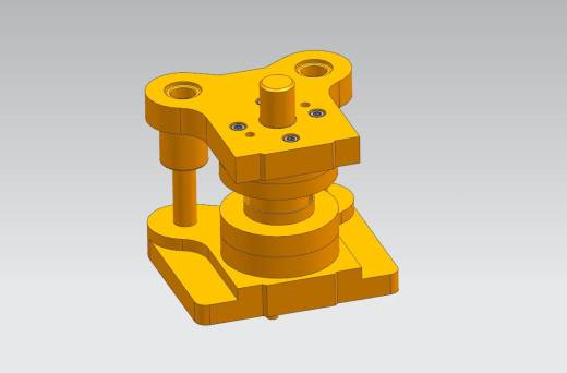 车轴盖落料拉深模+冲孔翻边模2套三维UG8.0带参+CAD+说明缩略图
