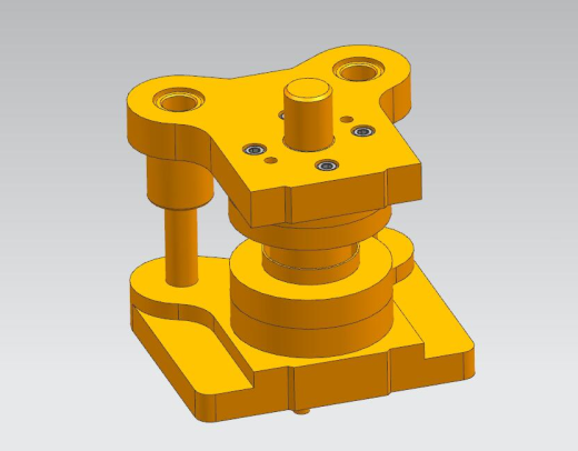 车轴盖落料拉深模+冲孔翻边模2套三维UG8.0带参+CAD+说明缩略图