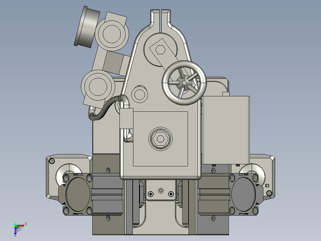 RXC-R底盖斜面孔冲孔治具