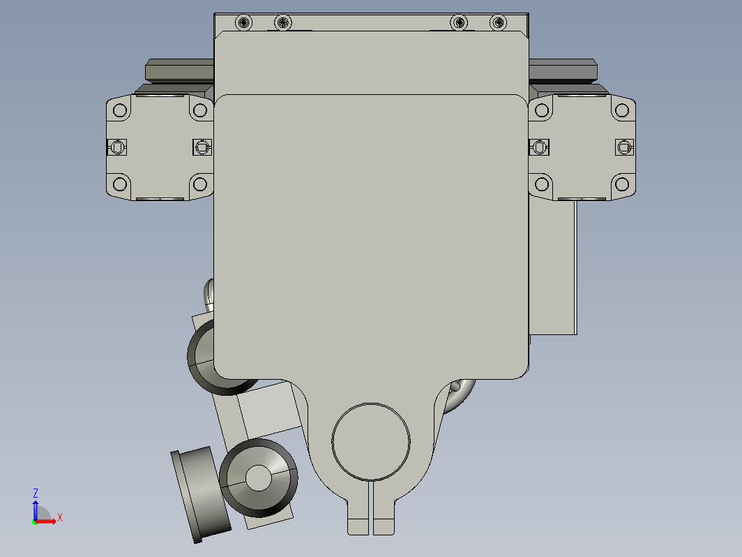 RXC-R底盖斜面孔冲孔治具