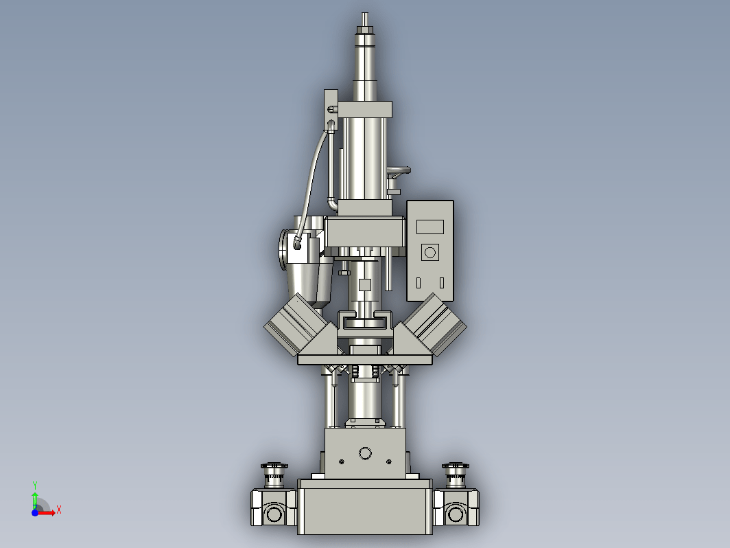 RXC-R底盖斜面孔冲孔治具