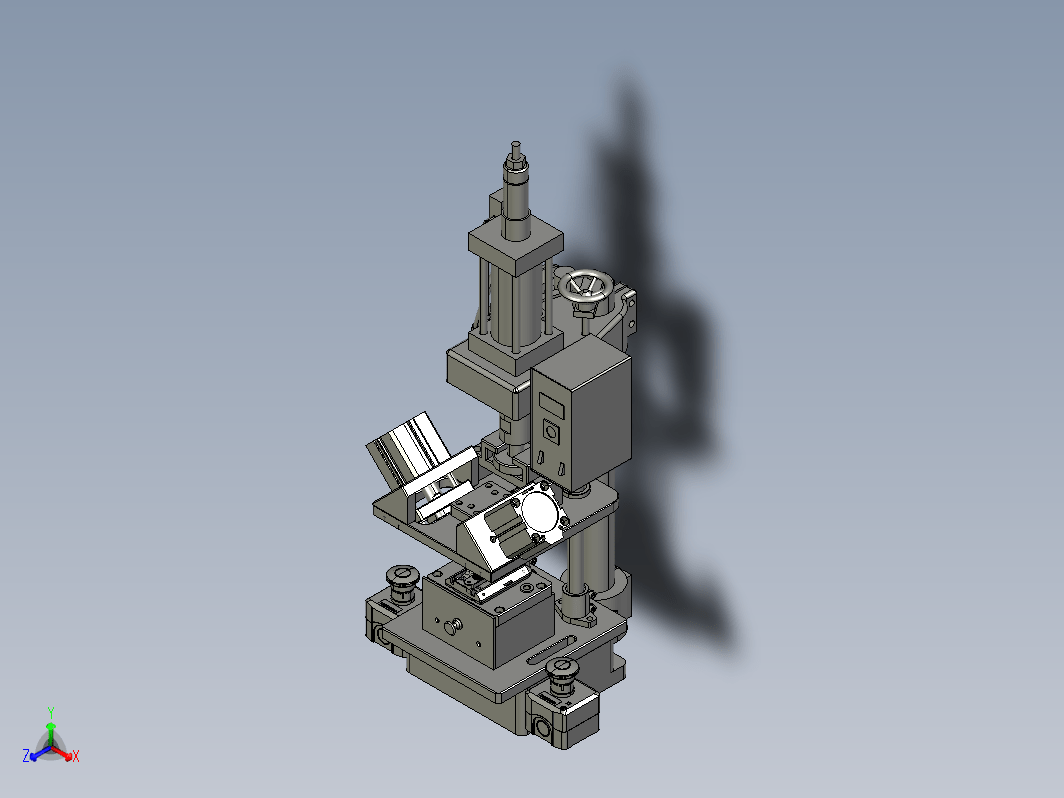 RXC-R底盖斜面孔冲孔治具