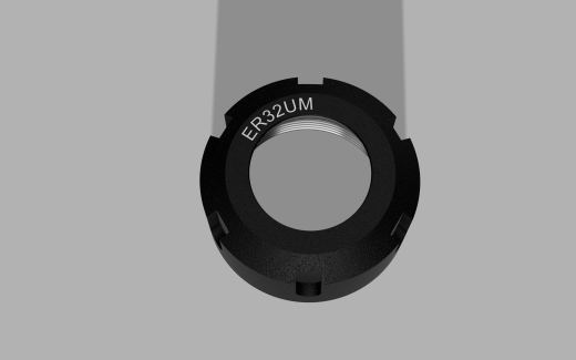 E32UM夹头架的3D设计，5轴机上夹紧缩略图