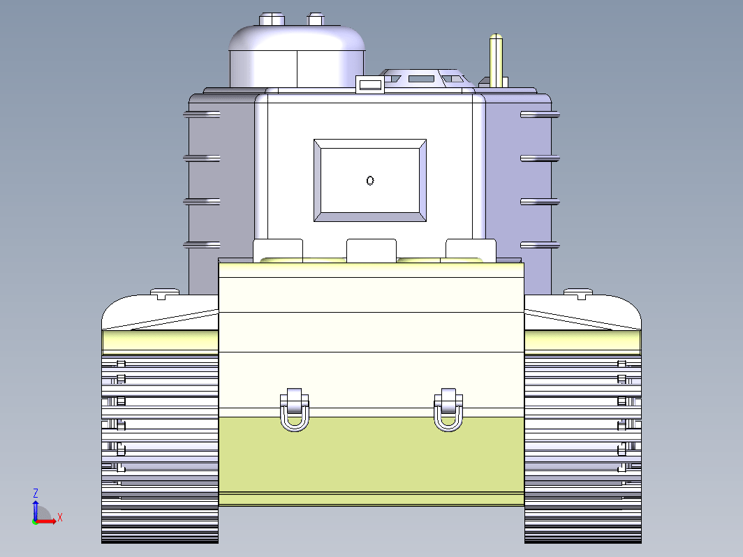 1733重型坦克CATIAV5R21设计