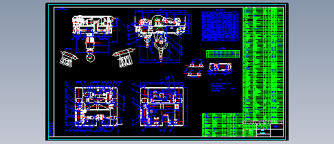 QD型吊钩桥式起重机小车【CAD】