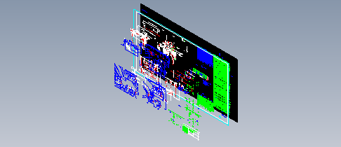 QD型吊钩桥式起重机小车【CAD】