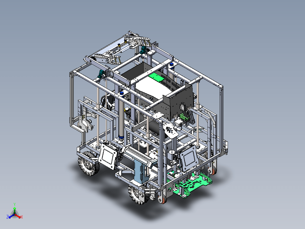 深大RP RoboMaster麦克纳姆轮战车机器人