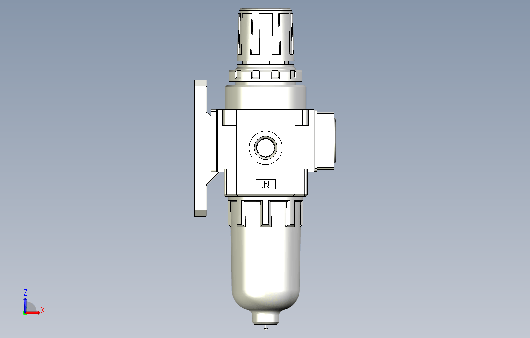 气源处理元件二点式组合3D-NFC-200-02系列