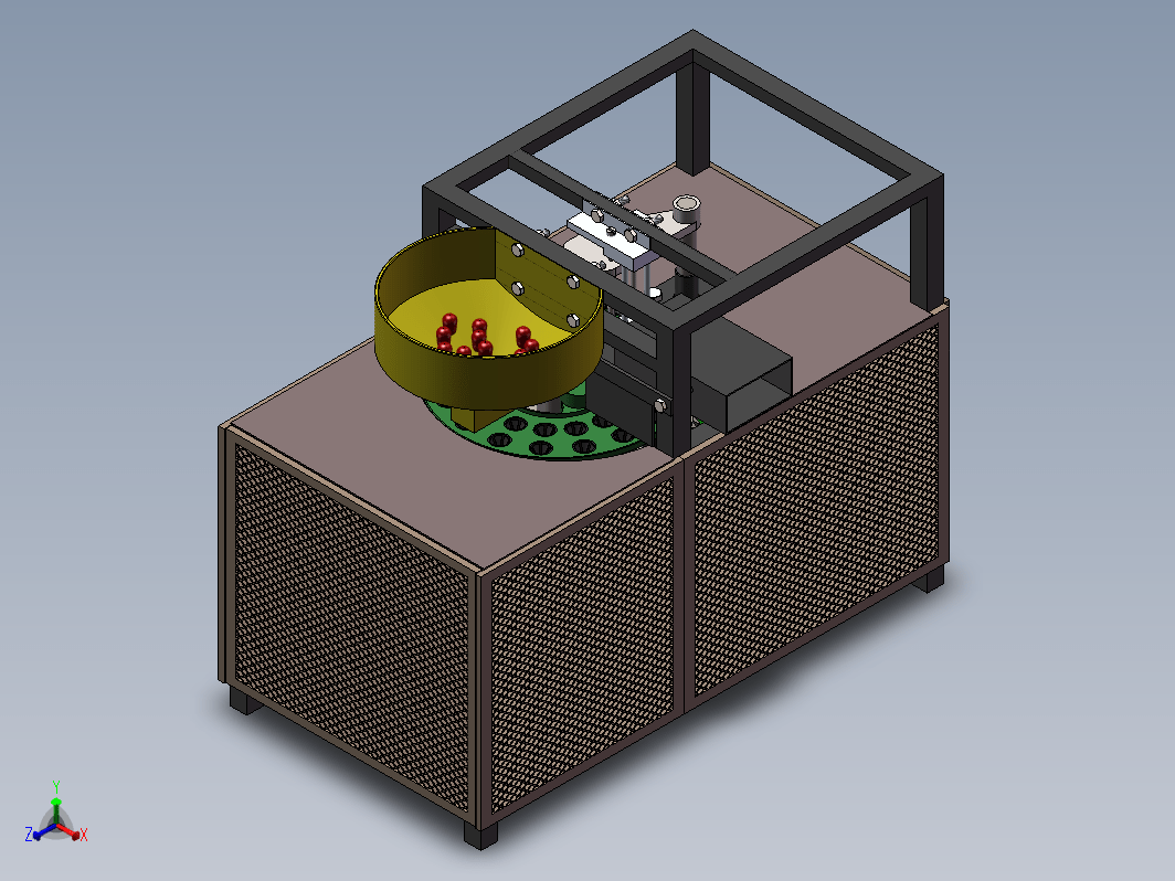 全自动红枣去核机（一等奖作品，已造实物）3D模型+PPT+视频