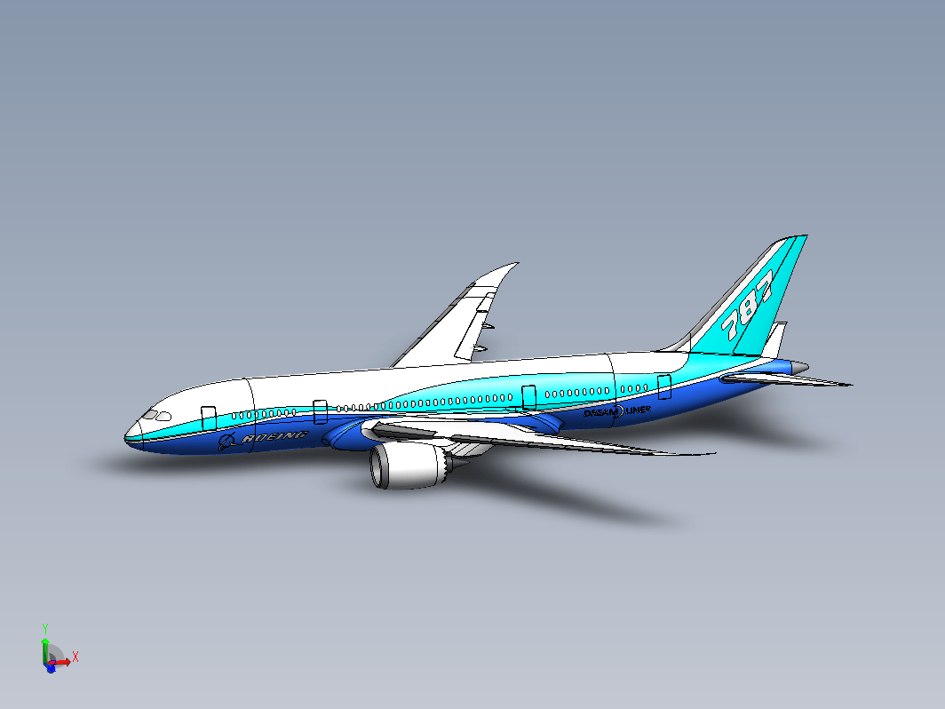 787波音飞机